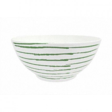 Gmundner Keramik Gmundner Keramik Grungeflammt Schussel d: 27 cm / 2,5 L Керамическая чаша Gmundner с зеленым пламенем d: 27 см / 2,5 л