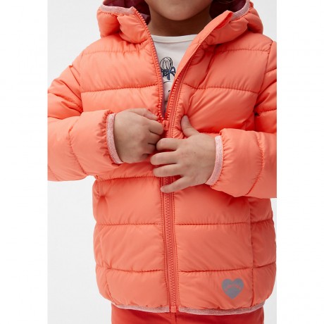 s.Oliver Steppjacke mit Glitzerdetails Outdoorjacken fur Madchen Стеганая куртка с блестящими деталями Уличные куртки для девочек