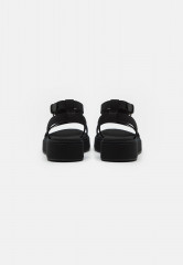 Tommy Hilfiger ROPE FLATFORM Platform sandals triple black ROPE FLATFORM Сандалии на платформе тройной черный