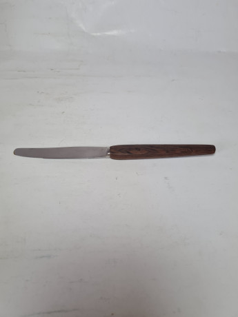 Rostfrei Solingen Набор ножей с деревянной ручкой в оригинальном коробке, 6 шт х 18,5 см, Германия, 1960-70гг.