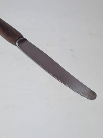 Rostfrei Solingen Набор ножей с деревянной ручкой в оригинальном коробке, 6 шт х 18,5 см, Германия, 1960-70гг.