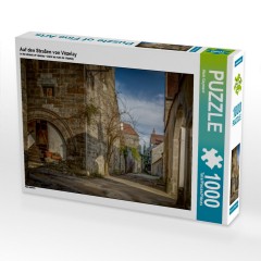 CALVENDO Puzzle CALVENDO Puzzle Auf den Strassen von Vezelay Пазл CALVENDO Puzzle На улицах Везле