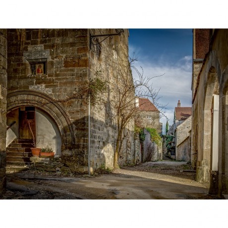 CALVENDO Puzzle CALVENDO Puzzle Auf den Strassen von Vezelay Пазл CALVENDO Puzzle На улицах Везле