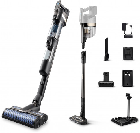 Philips Philips Nass-Trocken-Akkusauger AquaTrio Cordless 9000 Series XW9383/01, 3-in-1 Saugen und Wischen in einem Zug  Беспроводной пылесос Philips для влажной и сухой уборки AquaTrio Cordless 9000 Series XW9383/01, уборка и мытье полов 3-в-1 за один ра