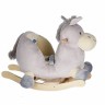 bieco Schaukelpferd Plusch Esel Schaukeltier 60 cm Baby Wippe Holz Spielzeug ab 9 M Schaukeltiere Лошадка-качалка плюшевый осел качалка 60 см детские качели деревянная игрушка от 9 м качалка животных