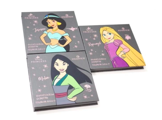 Essence Disney Princess Mulan silky eyeshadow palette, Эссенс Принцессы Диснея Паллетка теней для век Мулан