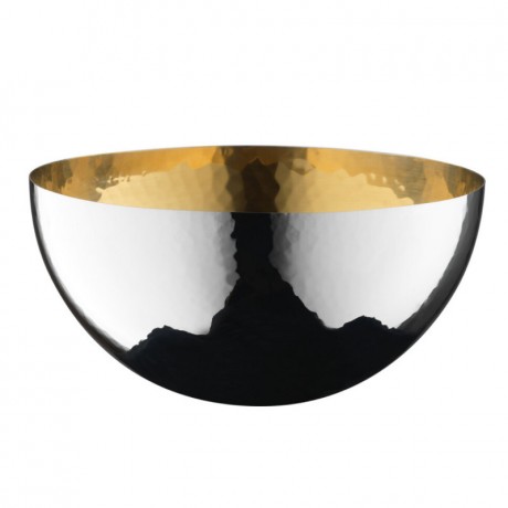 Robbe & Berking Robbe & Berking Martele Bar-Kollektion - 90 g versilbert Schale glatter Rand innen vergoldet 12 cm Robbe &amp; Berking Martele Bar Collection - 90 г посеребренная чаша с гладкими краями и позолотой внутри, 12 см