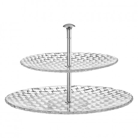 Nachtmann Nachtmann Bossa Nova Etagere 2tlg. unterer Teller 32 cm / oberer Teller 23 cm Подставка для торта Nachtmann Bossa Nova 2 части. нижняя тарелка 32 см / верхняя тарелка 23 см