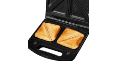 Severin Severin 3in1 Sandwich-Toaster SA 2968, Sandwichmaker schwarz/edelstahl, 1.000 Watt, mit 3 Platten-Sets  schwarz/edelstahl Тостер для сэндвичей Severin 3в1 SA 2968, сэндвичница черный/нержавеющая сталь, 1000 Вт, с набором 3 пластин
