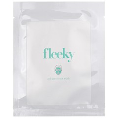 Fleeky Collagen Sheet Mask mit 540 Needle Dermaroller  Коллагеновая тканевая маска с 540-игольчатым дермароллером