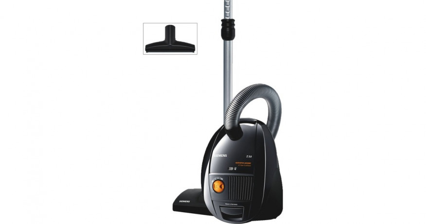 Siemens Siemens VSZ3XTRM11, Bodenstaubsauger schwarz  schwarz Siemens VSZ3XTRM11, пылесос с контейнером черный