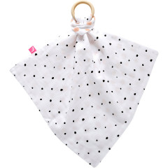 Motherhood Schmusetuch mit Beissring aus Holz Одеяло с деревянным кольцом для прорезывания зубов