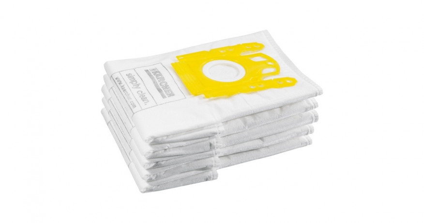 Karcher Karcher Vliesfilterbeutel, Staubsaugerbeutel 5 Stuck Флисовые фильтр-мешки Karcher, мешки для пылесоса 5 шт.