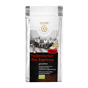 Gepa Bio  Итальянский органический Эспрессо молотый 250г