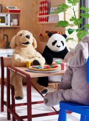 Ikea GOSIG GOLDEN Stofftier, Hund/Golden Retriever 70 cm, Икеа мягкая игрушка Cобака Золотистый ретривер, 70 см, оригинал, Германия