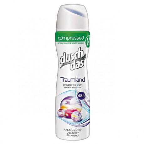 duschdas Deodorant spray Traumland Compressed Дезодорант Спрей  Мир грез Сжатый  чувственный аромат75 г