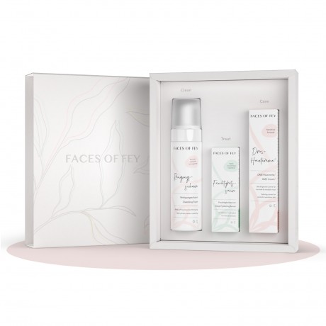 FACES OF FEY Basis Routine Sensitive in schicker Box  Базовая повседневная чувственность в стильной коробке