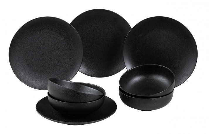 Maxwell & Williams Maxwell & Williams Dinner-Set 8-tlg. CAVIAR COLLECTION schwarz Обеденный сервиз Maxwell &amp; Williams, 8 предметов. КОЛЛЕКЦИЯ ИКРЫ