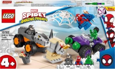 LEGO LEGO Marvel Super Heroes 10782 Hulks und Rhinos Truck-Duell LEGO Marvel Super Heroes 10782 Дуэль грузовиков Халкса и Носорога