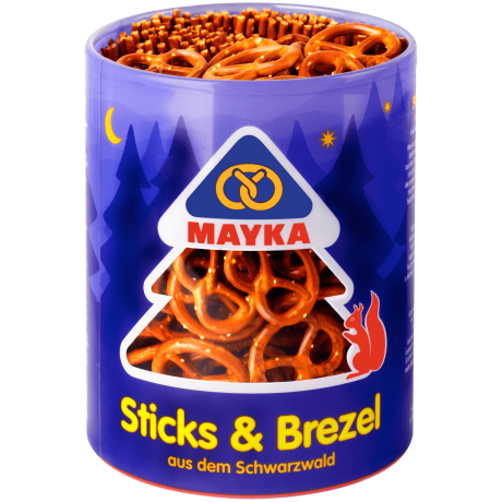 Mayka Sticks & Brezel Ассорти из кренделей и соломки с солью 250г