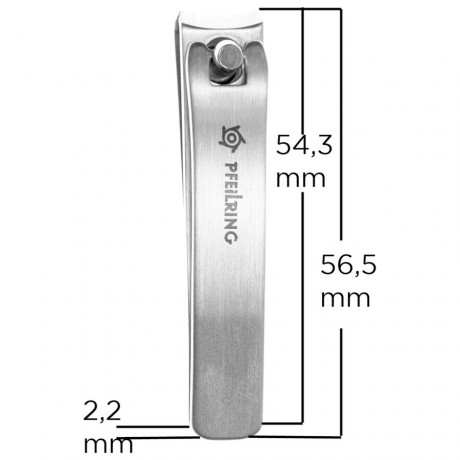 Pfeilring Nagelknipser, matt geburstet  Маникюрные кусачки, матовые