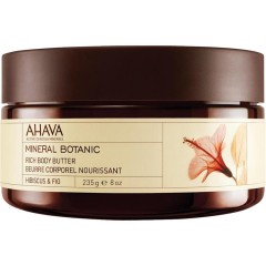 Ahava (Ахава) Mineral Botanic Body Butter Баттер для тела Hibiskus & Feige, 235 г