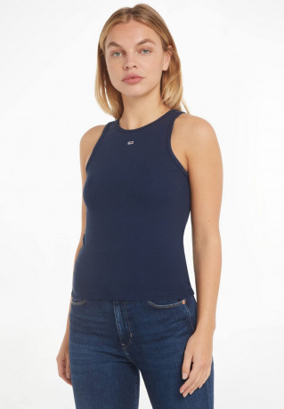 Tommy Hilfiger RUNDHALS  Top uni КРУГЛЫЙ ВЫРЕЗ Верх Университет