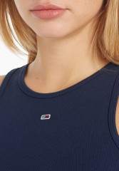 Tommy Hilfiger RUNDHALS  Top uni КРУГЛЫЙ ВЫРЕЗ Верх Университет