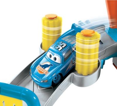 Mattel Disney Pixar Cars Farbwechsel Dinoco Autowaschanlage Spielset Игровой набор Disney Pixar Cars, меняющий цвет Dinoco Car Wash