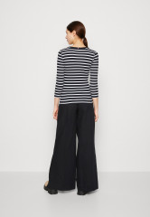 Tommy Hilfiger SLIM Long sleeved top brenton/white/desert sky SLIM Топ с длинными рукавами Брентон/белый/небо пустыни