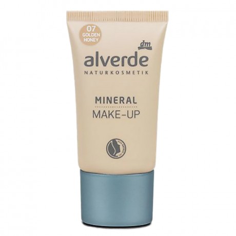 alverde NATURKOSMETIK  golden honey 07 Минеральный тональный крем золотой мед 07, 30 мл