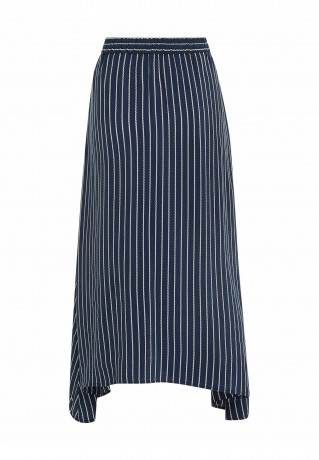 Tommy Hilfiger ROPE STP  A-line skirt blau  ROPE STP Юбка А-силуэта синий