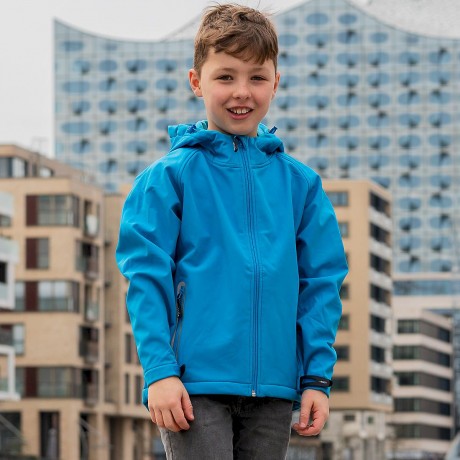 BMS Bernd Michael Schroder Sailing Wear SoftShell Jacke mit Kapuze fur Kinder Softshelljacken fur Kinder Куртка софтшелл с капюшоном для детей Куртки софтшелл для детей
