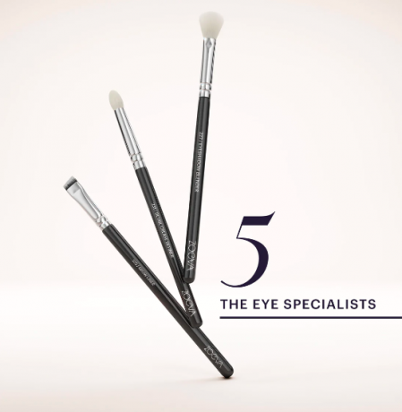 ZOEVA The Artists Pinselset 15st Зоева Набор кистей Художник, 15шт кистей+1шт косметичка