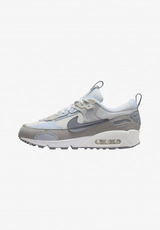 Nike Sportswear W AIR MAX 90 FUTURA Sneaker low summit white pure platinum football grey wolf grey W AIR MAX 90 FUTURA кроссовки женские низкие вершина белый чистый платиновый футбольный серый волчий серый