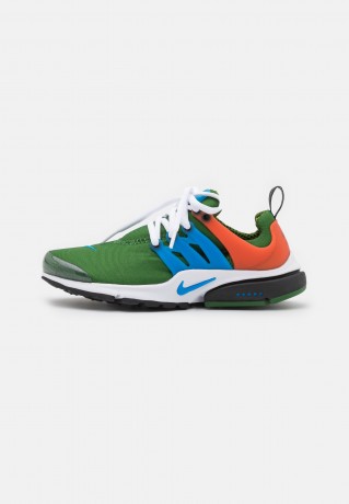 Nike Sportswear AIR PRESTO UNISEX Sneaker low forest green/photo blue/team orange/white/black AIR PRESTO UNISEX Низкие кроссовки женские лесной зеленый/фото синий/оранжевый/белый/черный