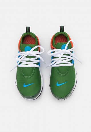 Nike Sportswear AIR PRESTO UNISEX Sneaker low forest green/photo blue/team orange/white/black AIR PRESTO UNISEX Низкие кроссовки женские лесной зеленый/фото синий/оранжевый/белый/черный