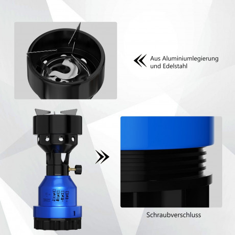 HOMELUX HOMELUX Gaskocher Campingkocher Camping Gaskocher Kohleanzunder fur Outdoor, fur Camping, Picknic oder Wanderungen Schwarz Газовая плита HOMELUX, походная плита, походная газовая плита, угольная зажигалка для улицы, кемпинга, пикника или походов