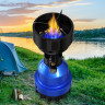 HOMELUX HOMELUX Gaskocher Campingkocher Camping Gaskocher Kohleanzunder fur Outdoor, fur Camping, Picknic oder Wanderungen Schwarz Газовая плита HOMELUX, походная плита, походная газовая плита, угольная зажигалка для улицы, кемпинга, пикника или походов