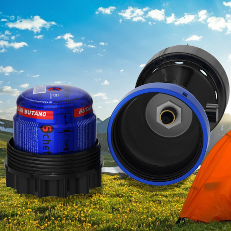 HOMELUX HOMELUX Gaskocher Campingkocher Camping Gaskocher Kohleanzunder fur Outdoor, fur Camping, Picknic oder Wanderungen Schwarz Газовая плита HOMELUX, походная плита, походная газовая плита, угольная зажигалка для улицы, кемпинга, пикника или походов