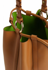 Tommy Hilfiger Handbag cognac spring lime сумочка коньяк весенний лайм