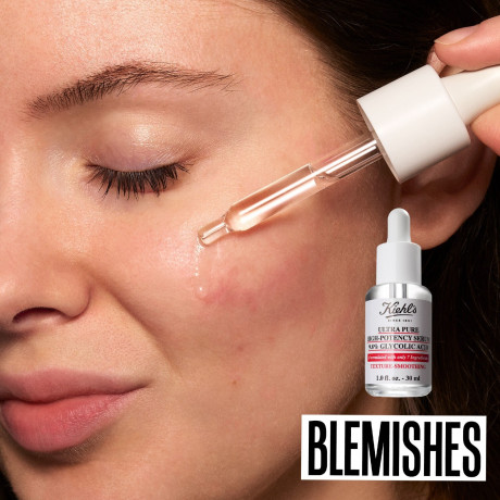 Kiehl’s Ultra Pure High-Potency Serum 9.8% Glycolic Acid  Сверхчистая высокоэффективная сыворотка с 9,8% гликолевой кислотой
