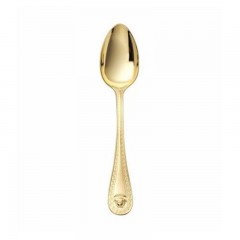 Rosenthal meets Versace Rosenthal Versace Medusa Besteck 14 gramm vergoldet - Feingold 999 Dessertloffel 18 cm Столовые приборы Rosenthal Versace Medusa 14 грамм с позолотой - десертная ложка из чистого золота 999 пробы 18 см