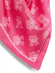 Tommy Hilfiger CONTEMPORARY BANDANA MONO Foulard bright cerise pink CONTEMPORARY BANDANA MONO Платок ярко-вишнево-розовый