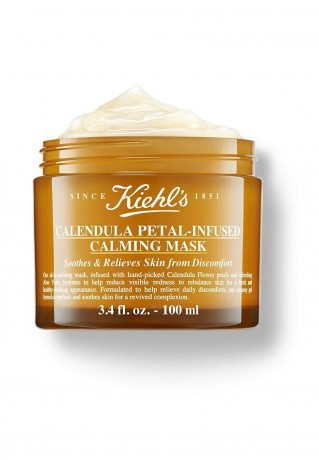 Kiehl's KIEHL'S CALENDULA PETAL INFUSED CALMING MASK  MASCHERA LENITIVA Gesichtsmaske transparent KIEHL'S УСПОКАИВАЮЩАЯ МАСКА С ЛЕПЕСТКАМИ КАЛЕНДУЛЫ MASCHERA LENITIVA маска для лица 100мл