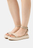 Tommy Hilfiger ROPE FLATFORM Platform sandals sandalwood ROPE FLATFORM Сандалии на платформе сандаловое дерево