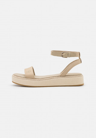 Tommy Hilfiger ROPE FLATFORM Platform sandals sandalwood ROPE FLATFORM Сандалии на платформе сандаловое дерево