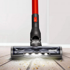 TurboTronic by Z-Line TurboTronic by Z-Line Akku-Hand-und Stielstaubsauger >10 kpa, 35 Min. Laufzeit, ultra-Leichtgewicht Boden Staubsauger, 120 W, beutellos, kabelloser Handsauger mit Wandhalterung rot Беспроводной ручной пылесос TurboTronic by Z-Line &amp;g