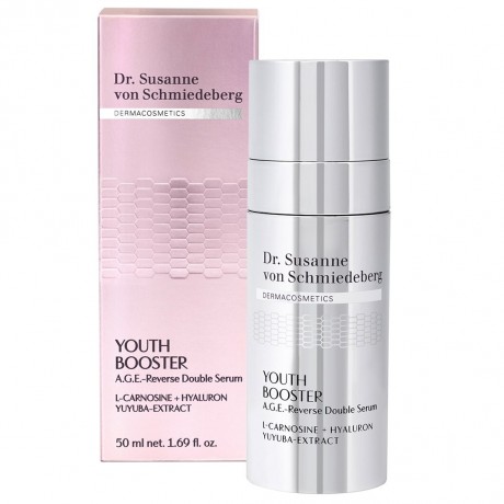 Dr. Susanne von Schmiedeberg YOUTH BOOSTER  A.G.E.-Reverse Double Serum  УСИЛИТЕЛЬ МОЛОДЕЖИ A.G.E. Реверсивная двойная сыворотка