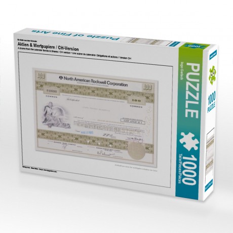 CALVENDO Puzzle CALVENDO Puzzle Aktien  Wertpapiere \/ CH-Version Пазл CALVENDO Puzzle акции ценных бумаг / версия CH